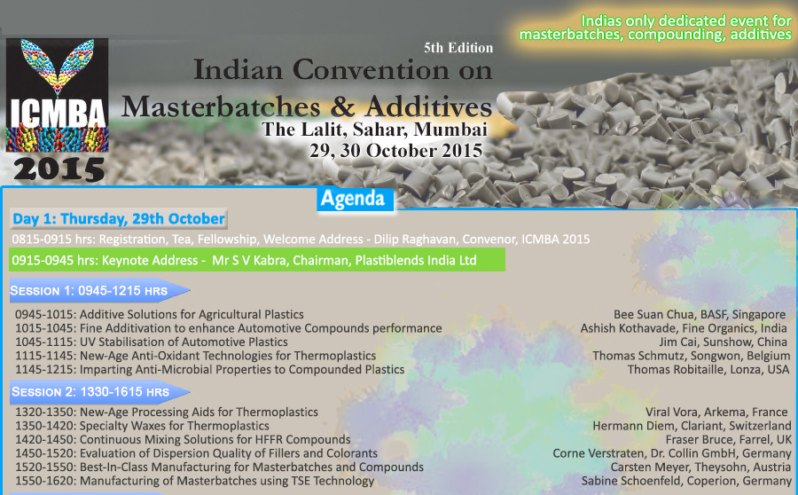 event masterbatches compounding additives india mumbai