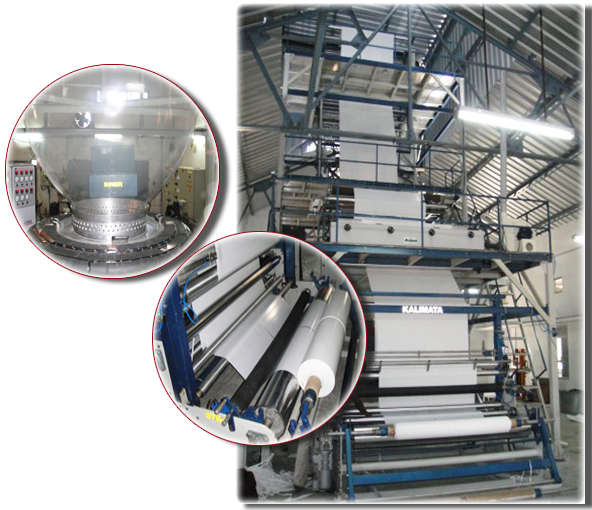 THREE LAYER BLOWN FILM PLANTS THREE LAYER BLOWN FILM PLANTS