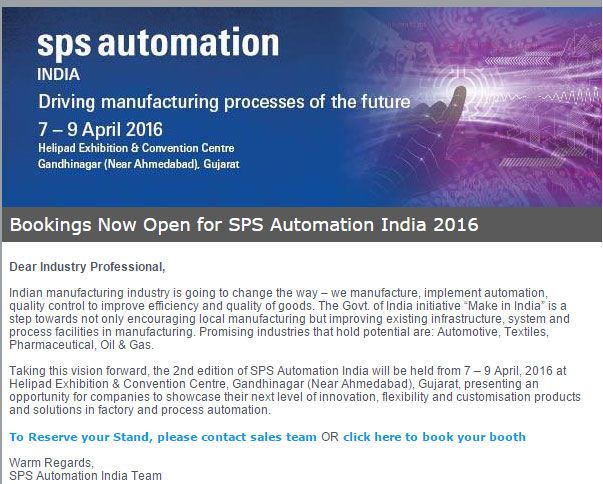 booking-sps-automation-india-2015