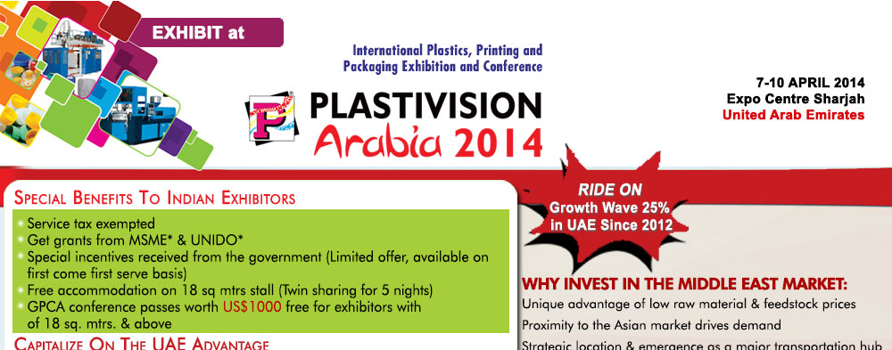 Special Benefits To Indian Exhibitors