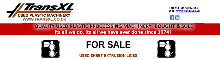 used plastics machine for sale