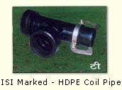 ISI  Marked - HDPE Coil Pipe