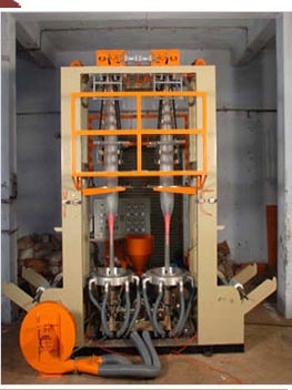 DOUBLE DIE EXTRUDER