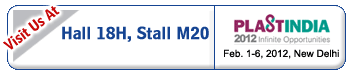 Visit Madhu Machines at Hall 18H, Stall M 20 at Plastindia 2012 Visit Madhu Machines at Hall 18H, Stall M 20 at Plastindia 2012