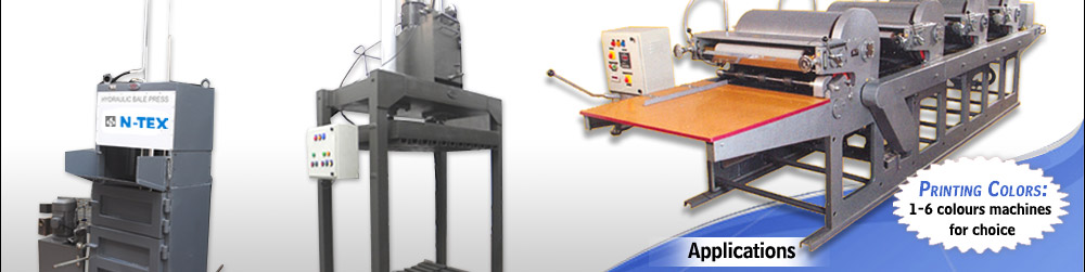 Printing Colors: 1-6 Colours Machines for Choice from N-tex