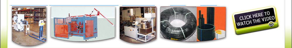 DRTS Perforation Unit, Autocoiler with Synchronise Traversing, DRTS Insertion Unit, Drip Pipe, HDPE Pipe