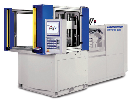 VM R Series 40 to 270 ton Vertical Injection Moulder