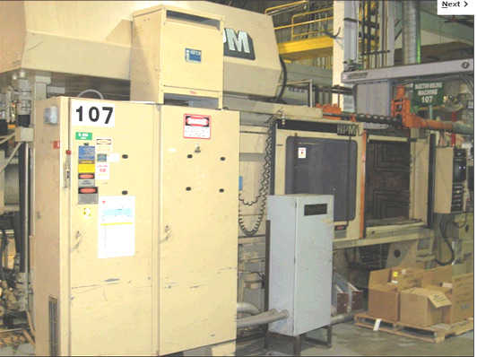 HPM 700 Tone Injection Molding Machine