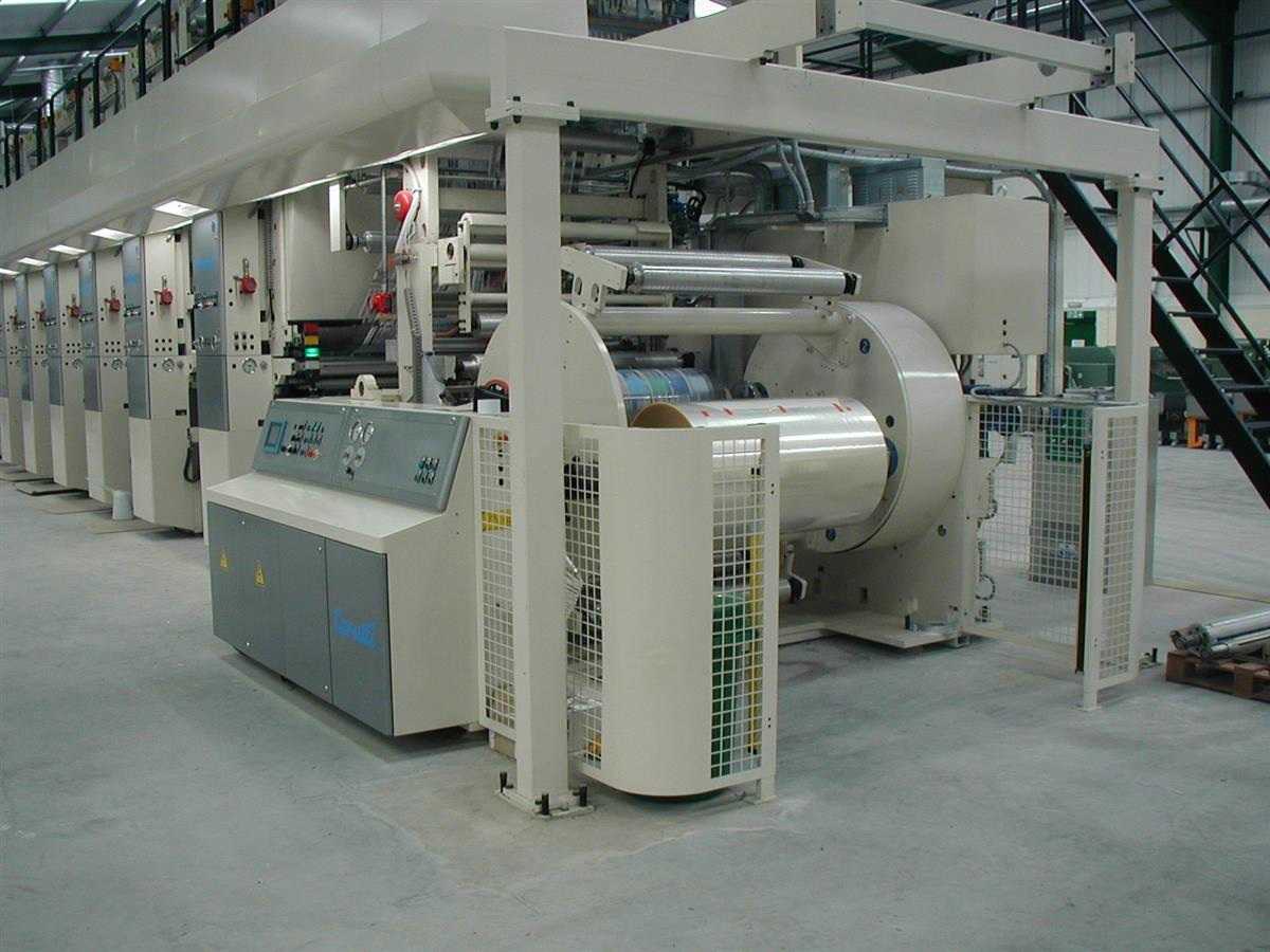 Cerutti 10 Colors Rotogravure Printing Machine In Europe