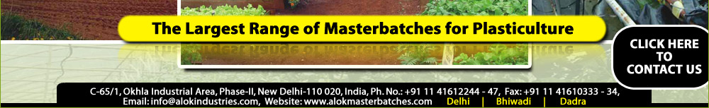 Alok Masterbatch's Agritek - Masterbatches for Agriculture Application