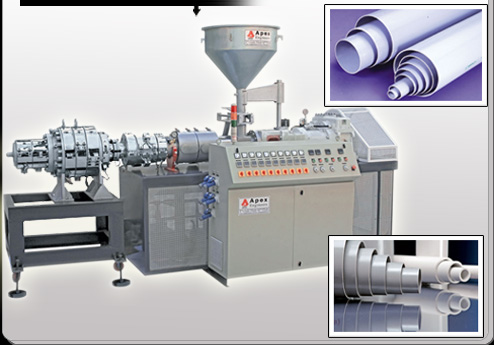 Twin Screw Pipe & Profile Production Line