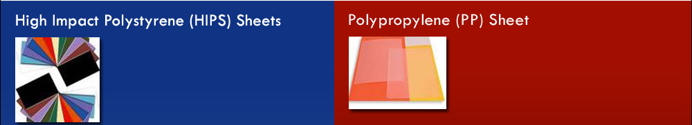 Polypropylene (PP) Sheet, High Impact Polystyrene Sheets