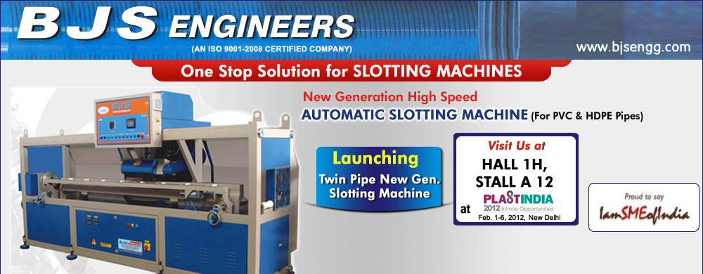 Launching Twin Pipe New Generations Slotting Machine from BJS Engineering