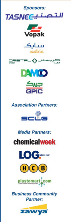 Tasnee, Vopak, Damco, GPIC, SCLG, Chemical Week, LOG, HCB, Plastemart.com, Zawya