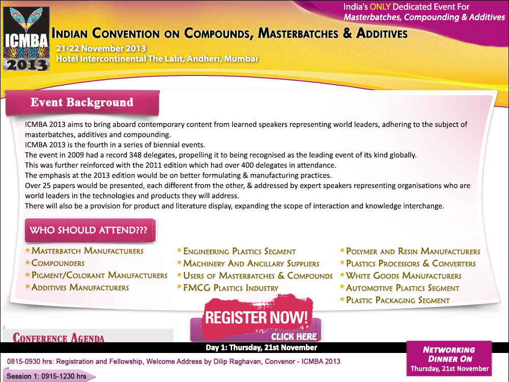 Last Chance To Register For ICMBA