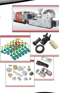 Injection Moulding Machines, Moulds
