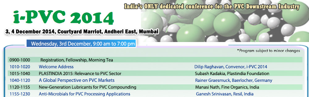 IPVC-14-india-only-dedicated-conference-PVC-Downstream-Industry