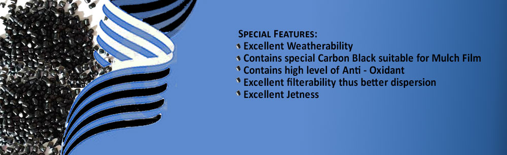 excellent weatherability jetness filterability contains mulchfilm