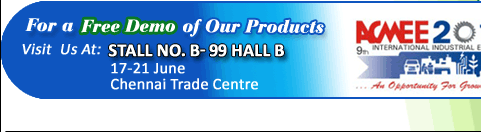 Visit Us at Stall No.: B-99, Hall B, Chennai Trade Centre