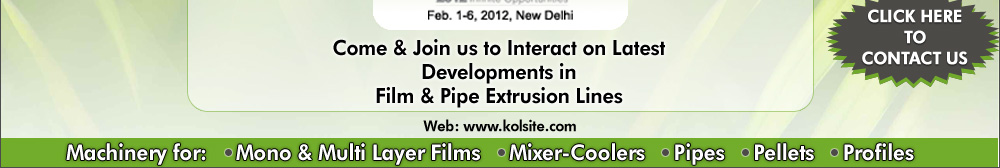 We cordially invite you to Hall 6 - M6 at Plastindia 2012