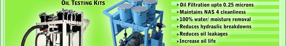 Oil Filtration upto 0.25 microns