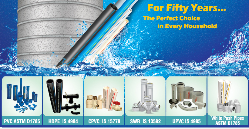 Oriplast PVC HDPC CPVC SWR UPVC