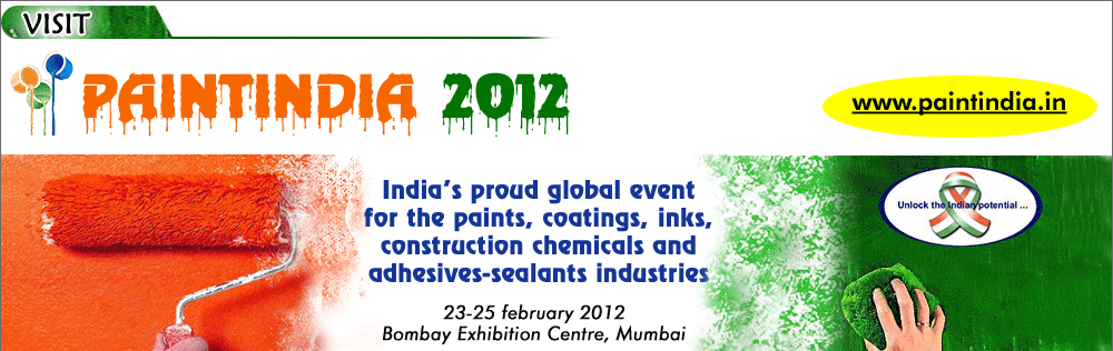 India's proud global event for the Paints, Coatings, Inks, Construction Chemicals and adhesives-sealants Industries