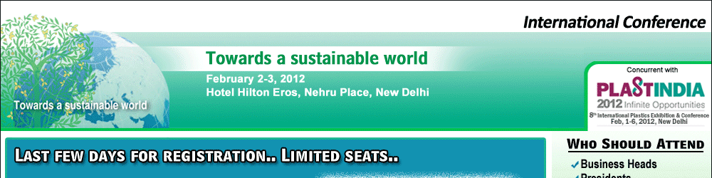 Plastindia Conference - A forum where the best minds of the industries share their views