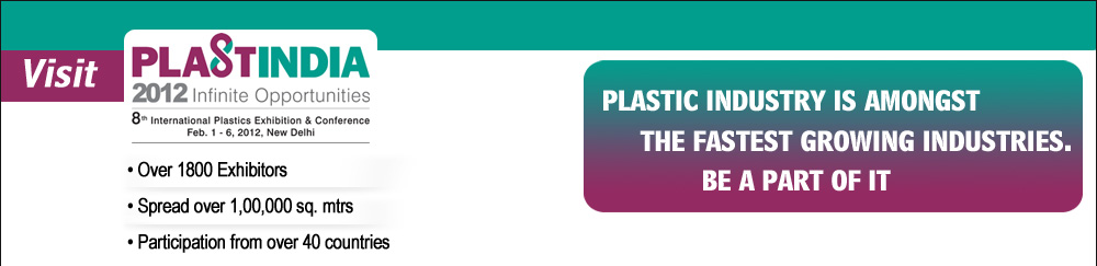 Register for The Largest Plastics Show in 2012, Plastindia
