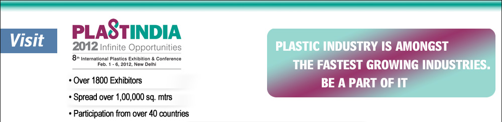 Register for The Largest Plastics Show in 2012, Plastindia