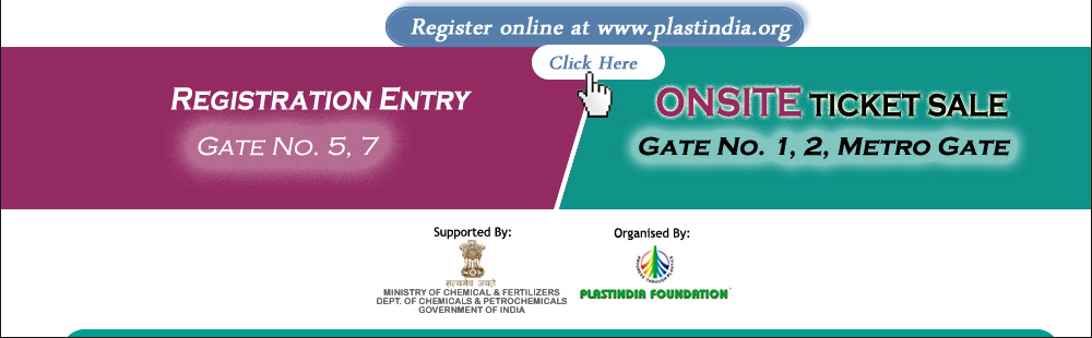 Online Registration Entry Gate No. 5, 7, Onsite Ticket Sale Gate No. 1, 2, Metro Gate