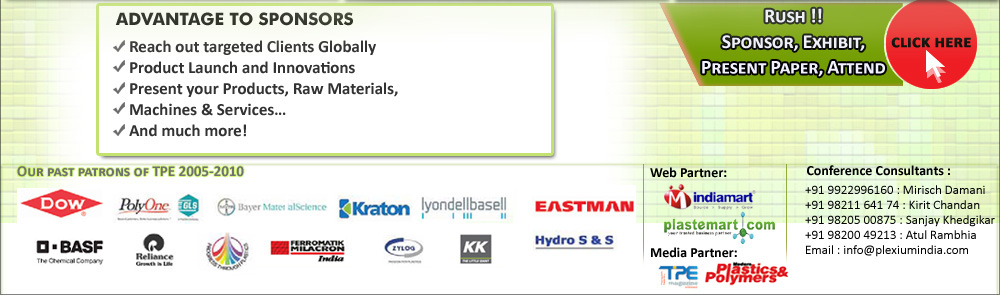 Attend, Present Paper, Exhibit at Conference on Thermoplastic Elastomers 2012, Pune