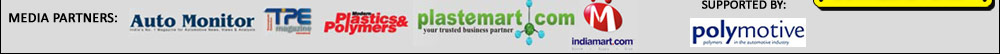  AutoPlas 2010 Media Partners - Auto Monitor, TPE, Plastics & Polymers, Plastemart.com, Indiamart.com, Supported by Polymotive