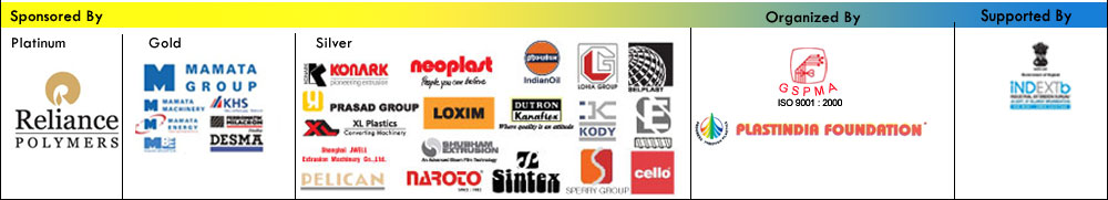 Platinum - Reliance Polymers, Gold - Mamata Group, Silver - Konark, Neoplast, Indian Oil, IDMA Group, Prasad Group, Loxim, Dutron, Kody, XL Plastics, Delican, Naroto, Sintex, Cello, Shubham Extrusion