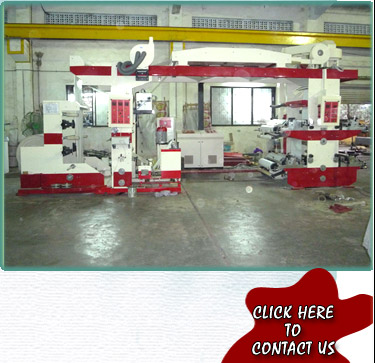 Flexographic Printing Press, 4 Colour Roll to Roll