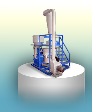 pulveriser with direct suction