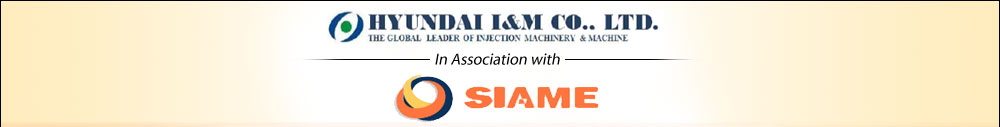Injection Molding Machine Series launched by Siame-Hyundai