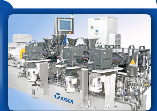 compounding extruder wood polymers