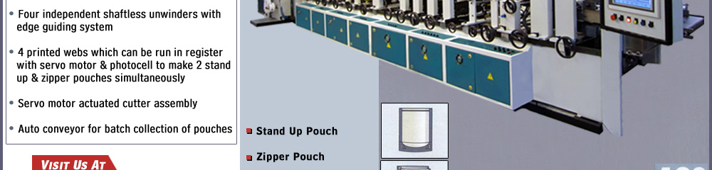 Xl Plastics Stand up Pouch
