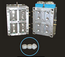 Fully integrated Manufacturer & Exporter of mould - 8 Cavity unscrewing type cap mould (with temper evident ring) Fully integrated Manufacturer & Exporter of mould - 8 Cavity unscrewing type cap mould (with temper evident ring)