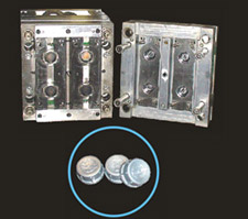 Fully integrated Manufacturer & Exporter of mould - Gulf 4 Cavity cap mould with temper evident ring Fully integrated Manufacturer & Exporter of mould - Gulf 4 Cavity cap mould with temper evident ring