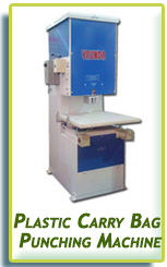 Plastic Carry Bag Punching Machine
