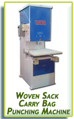 Woven Sack Carry Bag Punching Machine