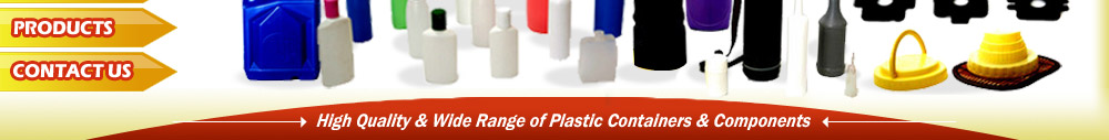 Vaishali Industrial Polymers Products - Injection and blow molded plastic containers & components, plastic storage containers, pesticide containers, plastic pesticide containers, plastic ink containers, container caps, plastic container caps, closures and plastic industrial components