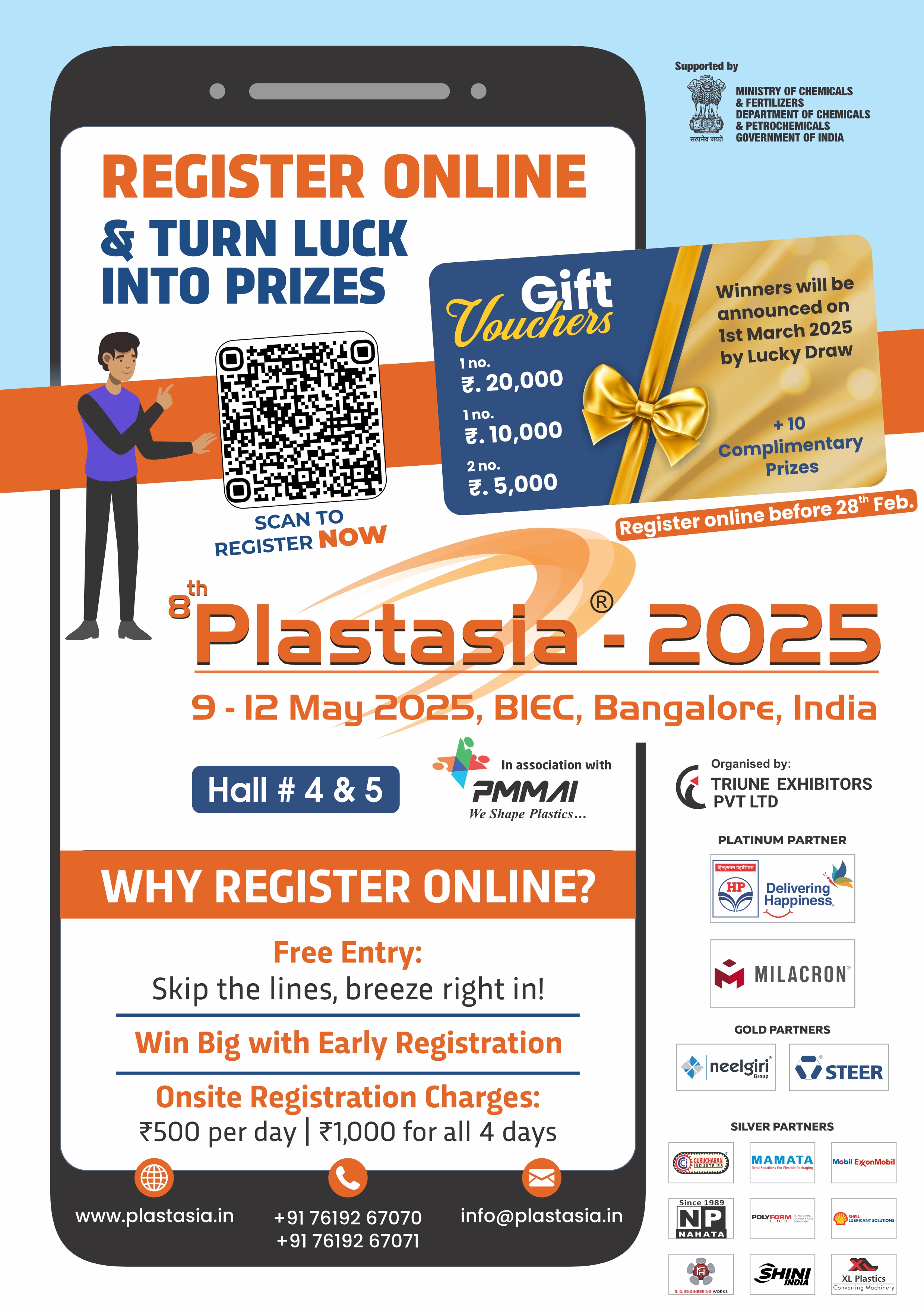 Register online for Plastasia 2025 and win exciting prizes  India top plastics industry event