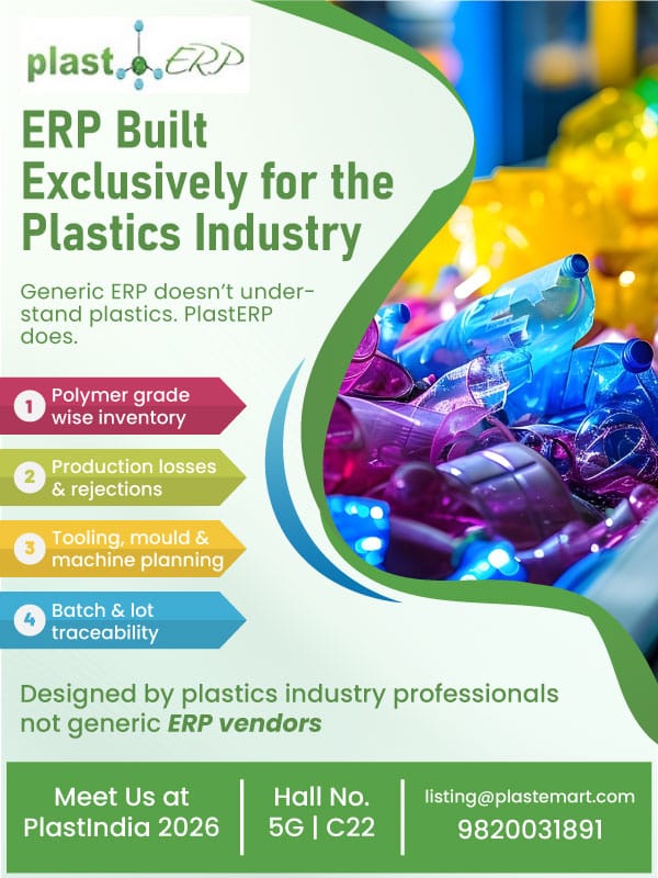 PlastERP specialized ERP solutions for the plastics industry including polymer inventory and batch traceability.