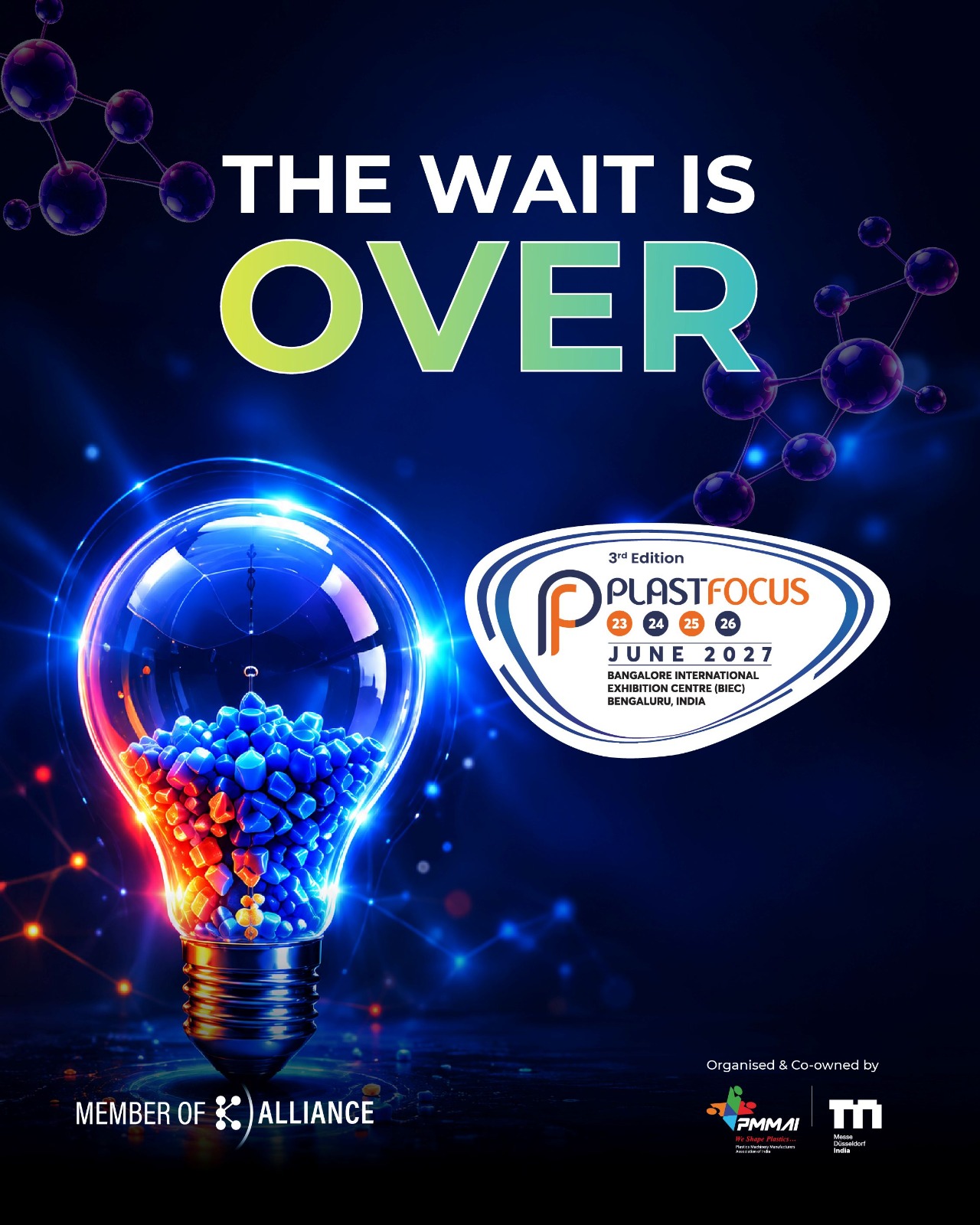 The Wait Is Over – PlastFocus 2027, 3rd Edition, 23–26 June 2027 at Bengaluru International Exhibition Centre