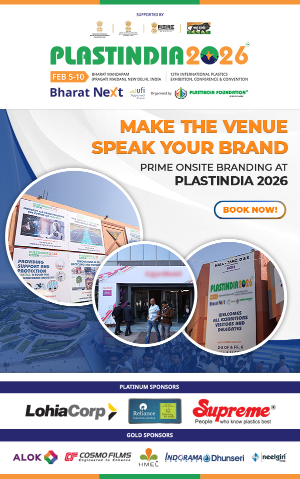 EPlastindia 2026 onsite branding opportunities at Bharat Mandapam New Delhi