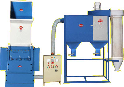 Granulator with Blower and Dust Collector