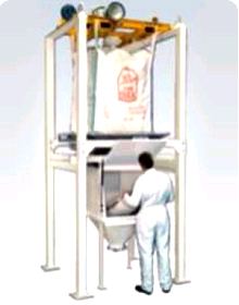 Big Bag (FIBC) / 25 kg Resin Bag Feeding Station